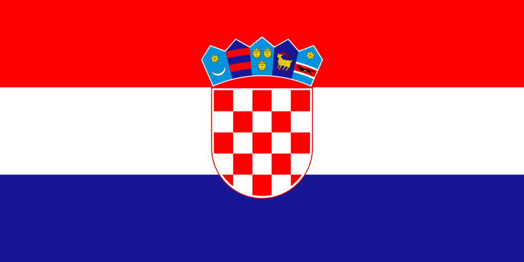 Vlajka Chorvátsko
