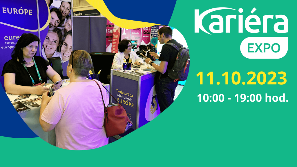 EURES Slovensko bude na Kariéra EXPO v Bratislave 11.10.2023.