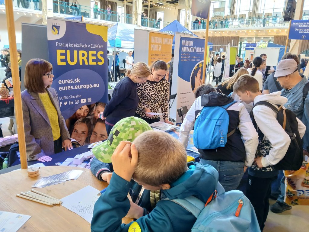 Oslavy Dňa Európy v roku 2025 v Bratislave.