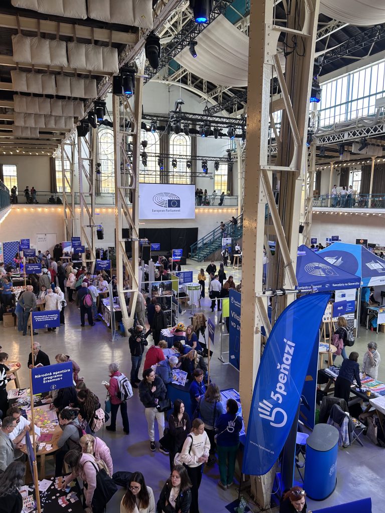 Oslavy Dňa Európy v roku 2025 v Bratislave.