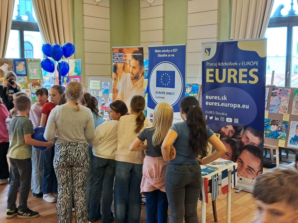 Oslavy Dňa Európy v roku 2025 v Lučenci.