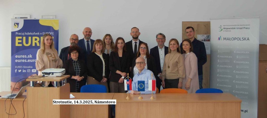 Stretnutie partnerstva EURES-T Beskydy na Slovensku marec 2025 v Námestove